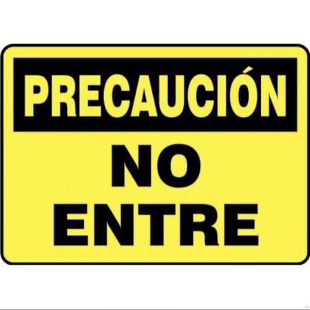 Accuform OSHA CAUTION Safety Sign DO NOT SHMADM629VP SHMADM629VP